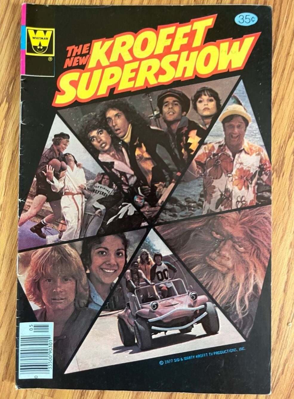 The Krofft Supershow #1 Vintage Whitman Comic Book (1978)